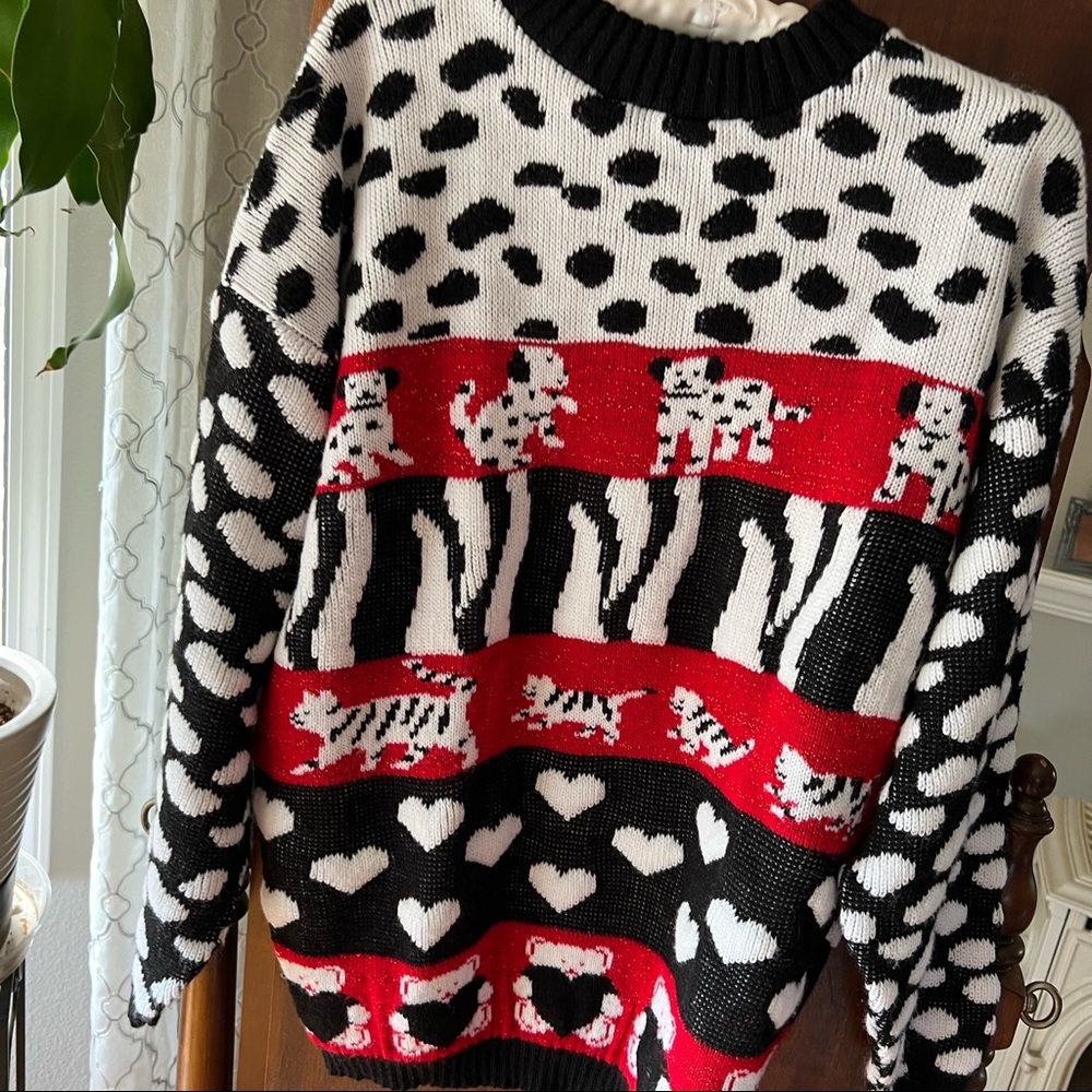 Vintage cat dog sweater #8 - Picture 3 of 16